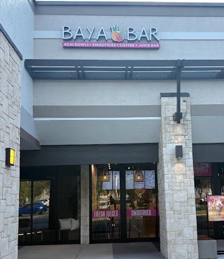 Baya Bar storefront in Boca Raton
