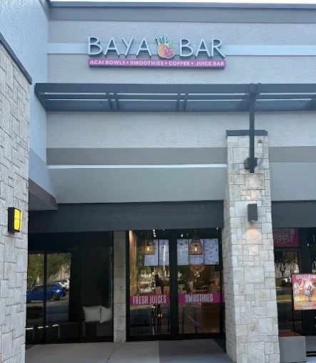 Baya Bar storefront in Boca Raton