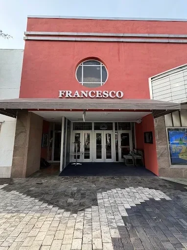 Francesco restaurant entrance on Miracle Mile in Coral Gables